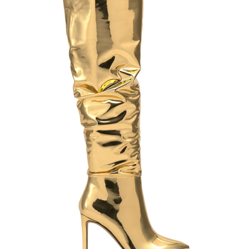 Gold over the knee